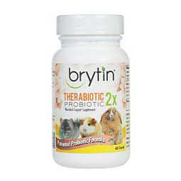 Brytin TheraBiotic 2x Probiotic Supplement for Rabbits, Chinchillas, and other Small Animals Brytin
